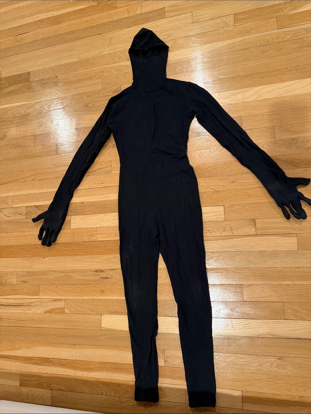 Black Dance Costume / Full Bodysuit